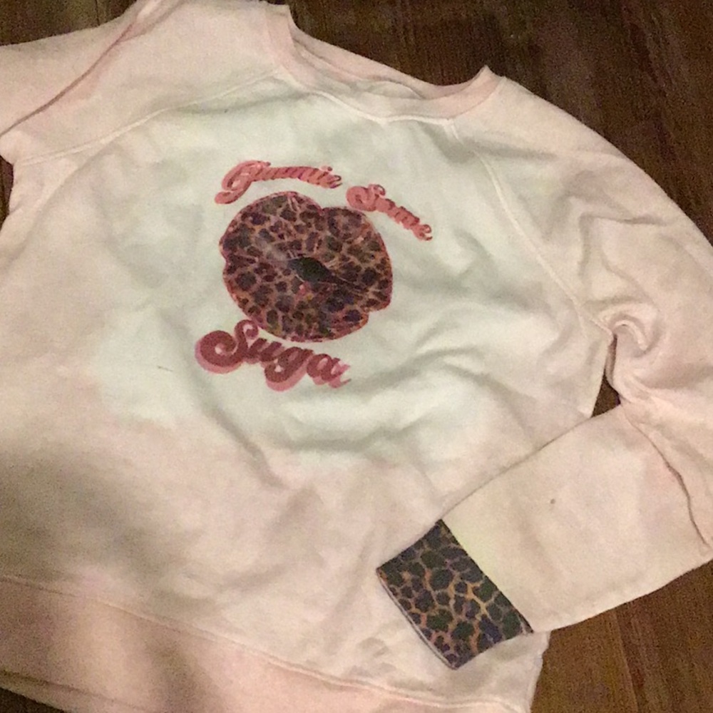 Pink sweater
